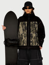 Veste de ski UrbanCraft Street Utility Freestyle pour femme – Capuche réfléchissante et design inspiré des vêtements de travail