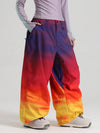 Pantalon de neige ample et fonctionnel Gsou Snow pour femme, résistant et urbain