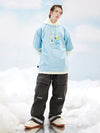 Sweat à capuche de snowboard pour homme Nandn x Hello Kitty
