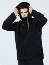 Veste de ski SnowGuard pour homme, isolée et à double fermeture éclair