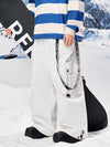 Pantalon de ski cargo ample RenChill Mountain PowderRush pour femme