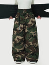 Pantalon de neige ample et résistant pour femme Urban Storm, style freestyle.