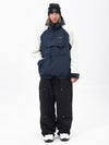 Ensemble veste bomber et pantalon ample pour homme, motif camouflage montagne freestyle