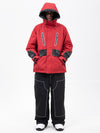 Ensemble de ski Chillform pour homme, camouflage réfléchissant – Veste Glow Trail et pantalon de ski ample Freerider