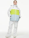 Combinaisons de ski thermiques coupe-vent Arctic Queen Mountain pour femmes avec salopette