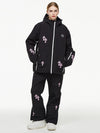Combinaison de neige féérique Reine des Neiges pour femme, style princesse flocon de neige, avec salopette