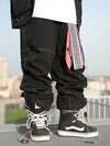 Pantalon de ski ample John Snow pour homme, style urbain et swag