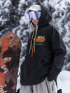 Sweat à capuche ample de snowboard Nandn Mountain Chill Out pour homme