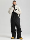 Combinaisons de ski cargo une pièce pour hommes, style explorateur hors-piste, combinaisons intégrales