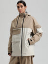 Veste de snowboard cargo hybride Gsou Snow Terrain Flow FlexZip pour femme