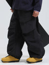 Pantalon de ski ample Gsou Snow Urban Slope KneeFlex pour homme, avec poches cargo.