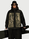 Veste de ski UrbanCraft Street Utility Freestyle pour homme – Capuche réfléchissante et design inspiré des vêtements de travail