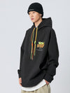 Sweat à capuche ample de snowboard Nandn Mountain Chill Out pour femme