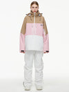 Combinaisons de ski thermiques coupe-vent Arctic Queen Mountain pour femmes avec salopette