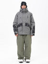 Ensemble de ski Chillform pour homme, camouflage réfléchissant – Veste Glow Trail et pantalon de ski ample