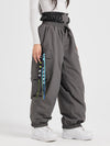 Pantalon de snowboard cargo ample RAWRWAR Prime pour femme