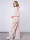 Combinaison de snowboard Dook Snow Track Stripe pour femme : veste et pantalon.