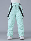 Pantalon de ski à bretelles FrostPeak Mountain-Ready pour femmes