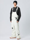 Salopette de snowboard imperméable ample Nandn SnowSlope pour femmes