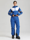 Combinaison de ski rétro classique Gsou Snow ChillTrack pour femme - Tenues de ski vintage années 80