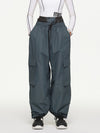 Pantalon de ski ample haute performance Arctic Queen Mountain Rider pour femme