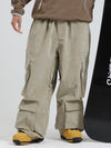 Pantalon de snowboard ample et oversize en polaire Gsou Snow Alpine Cruiser pour homme