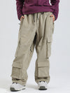 Pantalon de snowboard ample et oversize en polaire Gsou Snow Alpine Cruiser pour femme