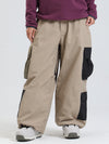Pantalon de snowboard ample et oversize Gsou Snow Powder Chaser pour femme