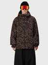 Veste de ski freestyle Nightline Park Rider pour homme avec panneaux réfléchissants