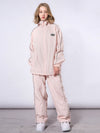 Combinaison de snowboard Dook Snow Track Stripe pour femme : veste et pantalon.