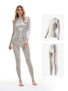 Ensemble de sous-vêtements thermiques performants pour sports d'hiver Nandn pour femmes