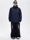 Ensemble veste de ski réfléchissante NightRide Chill pour femme et pantalon cargo ample
