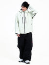 Combinaison de ski thermique 3L Mountain Pro pour homme, résistante et adaptée à toutes les conditions météorologiques.