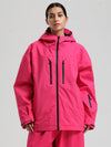 Veste de ski Gsou Snow pour femme, résistante, isolée et coupe-vent, type Mountain Pro.