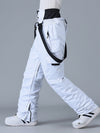 Pantalon de ski à bretelles FrostPeak Mountain-Ready pour femmes