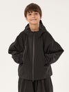 Veste de ski imperméable thermique à capuche oreilles de lapin pour garçon