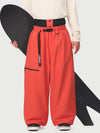 Pantalon de neige ample et résistant pour homme, style Urban Storm.