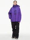 Combinaisons de ski thermiques coupe-vent pour hommes, avec salopette, idéales pour la montagne hors-piste.