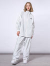 Combinaison de snowboard Dook Snow Track Stripe pour femme : veste et pantalon.