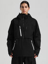Veste de ski cargo fonctionnelle et résistante Gsou Snow pour femme, idéale pour la montagne et l'hiver.