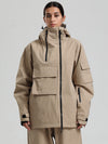 Veste de snowboard cargo hybride Gsou Snow Terrain Flow FlexZip pour femme