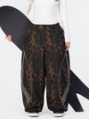 Pantalon de neige ample et réfléchissant Nightline Park Rider pour femme