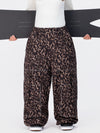 Pantalon de neige ample Nightline Park Rider pour femme, avec bandes réfléchissantes et poches cargo.