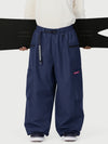 Pantalon de ski cargo utilitaire extensible et résistant Techline pour homme – Coupe ample et décontractée