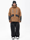 Ensemble de ski Chillform pour homme, camouflage réfléchissant – Veste Glow Trail et pantalon de ski ample Freerider