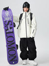 Combinaison de ski Searipe unisexe durable Mountain Pro tout-terrain ample pour femmes