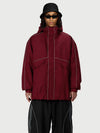 Veste de ski utilitaire réfléchissante UrbanCraft pour homme – Coupe streetwear