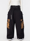 Pantalon de snowboard cargo ample et freestyle Hyper Flux Urban Graffiti pour femme - Park Rider