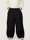 Pantalon de neige cargo utilitaire UrbanCraft pour homme, à double genouillère et empiècements renforcés par rivets
