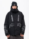 Veste de ski camouflage réfléchissante Chillform Glow Trail pour homme